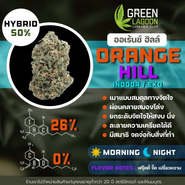 Orange hill