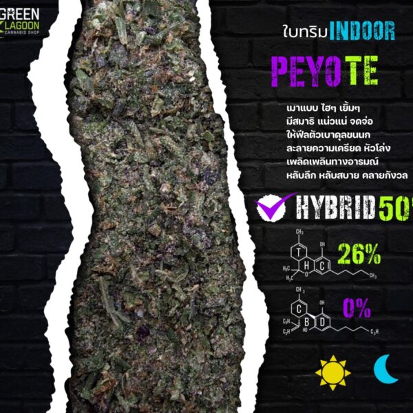 ใบทริม Peyote (indoor-exotic)