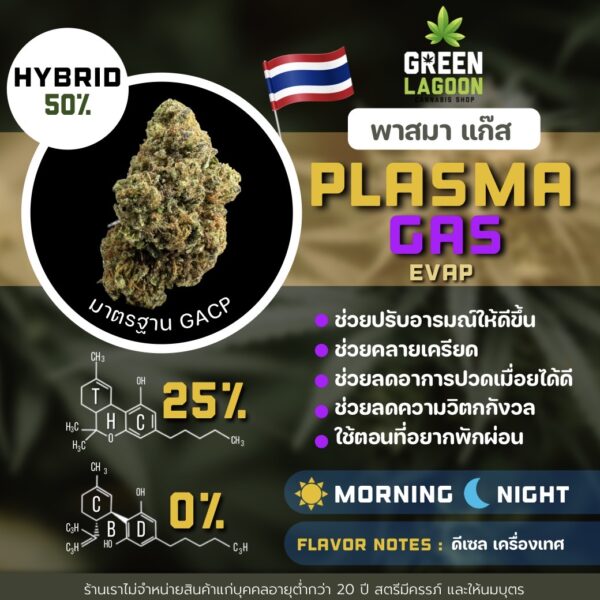 Plasma gas