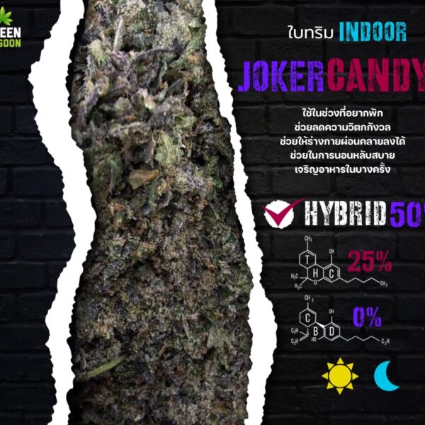 ใบทริม Joker candy (indoor-exotic)